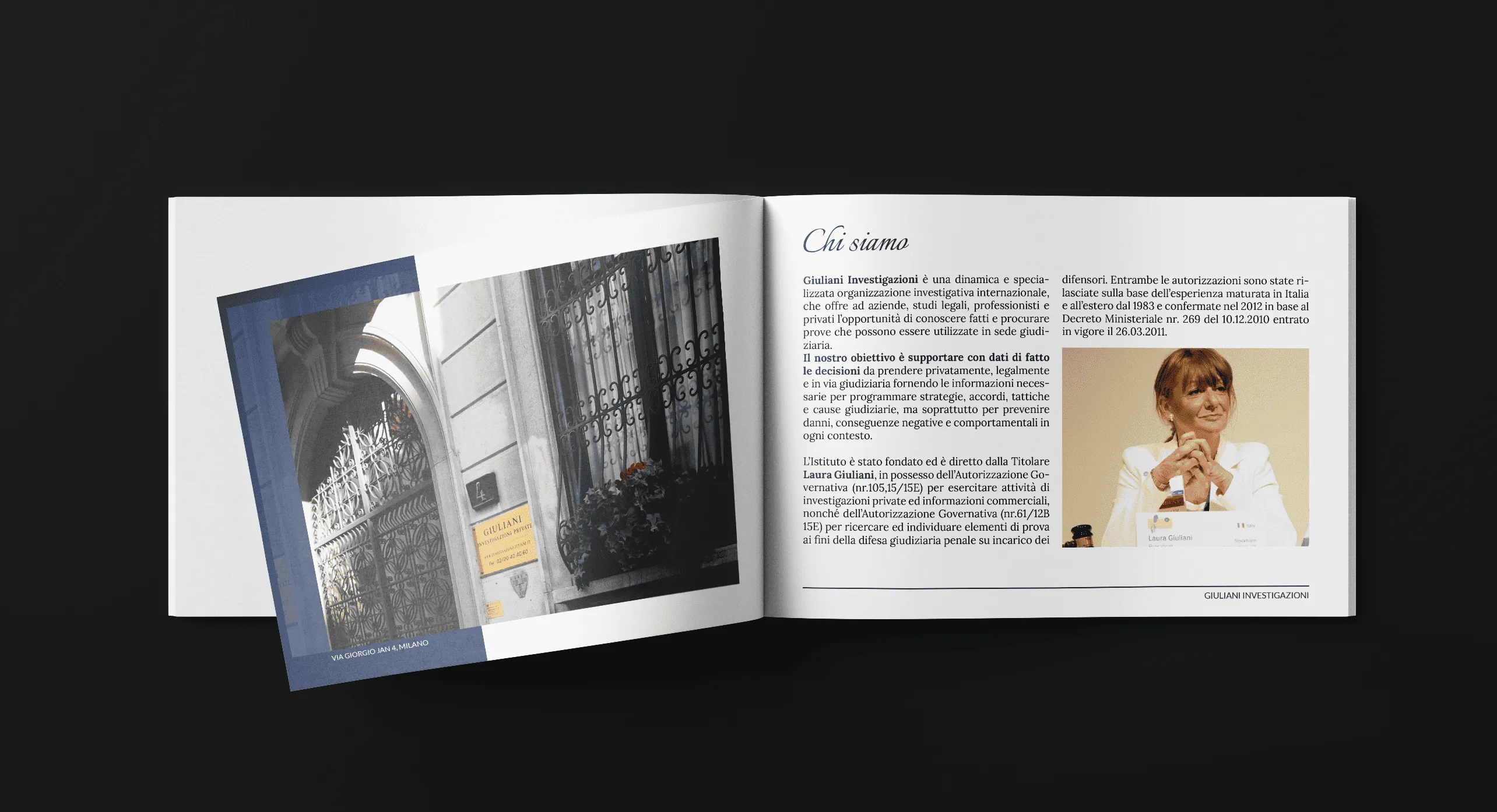 Brochure — copertina