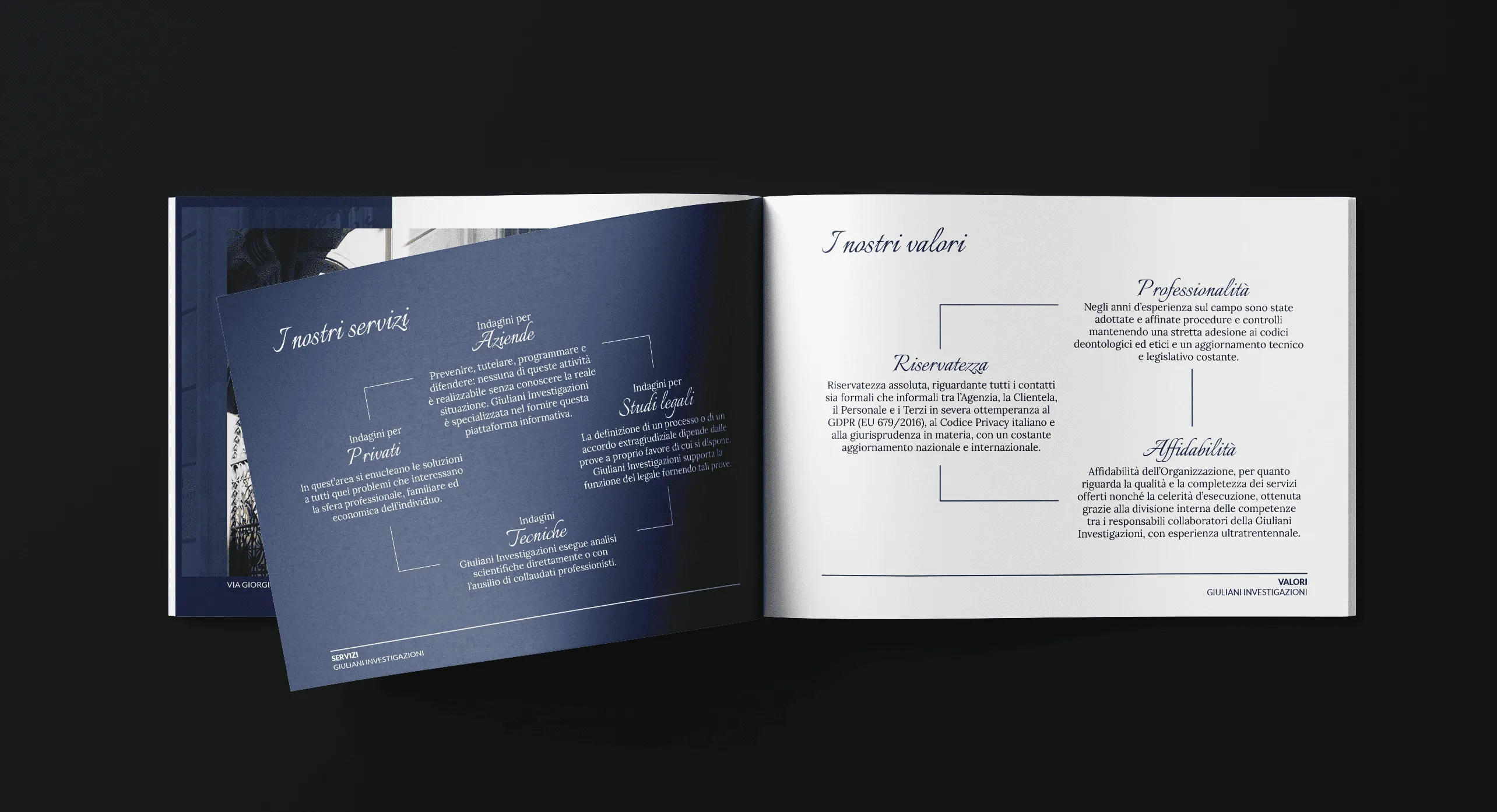Brochure — interno