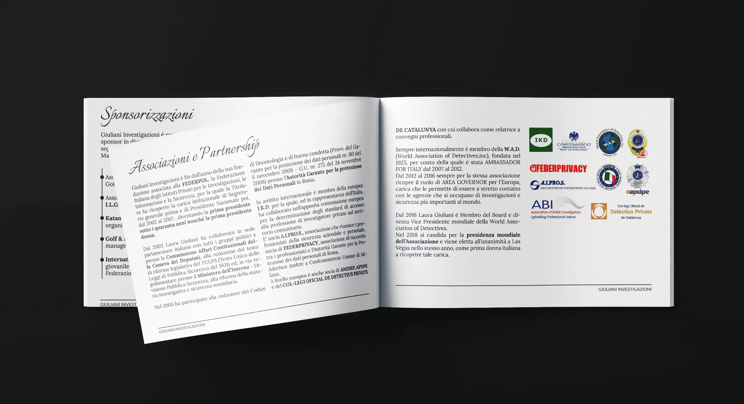 Brochure — pagina interna