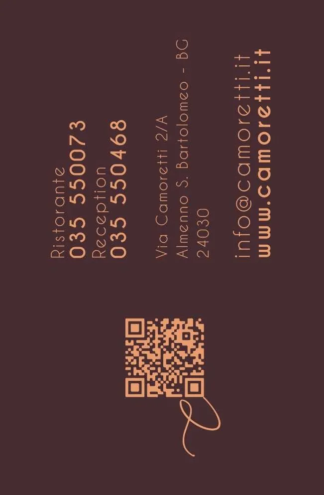 Business card retro