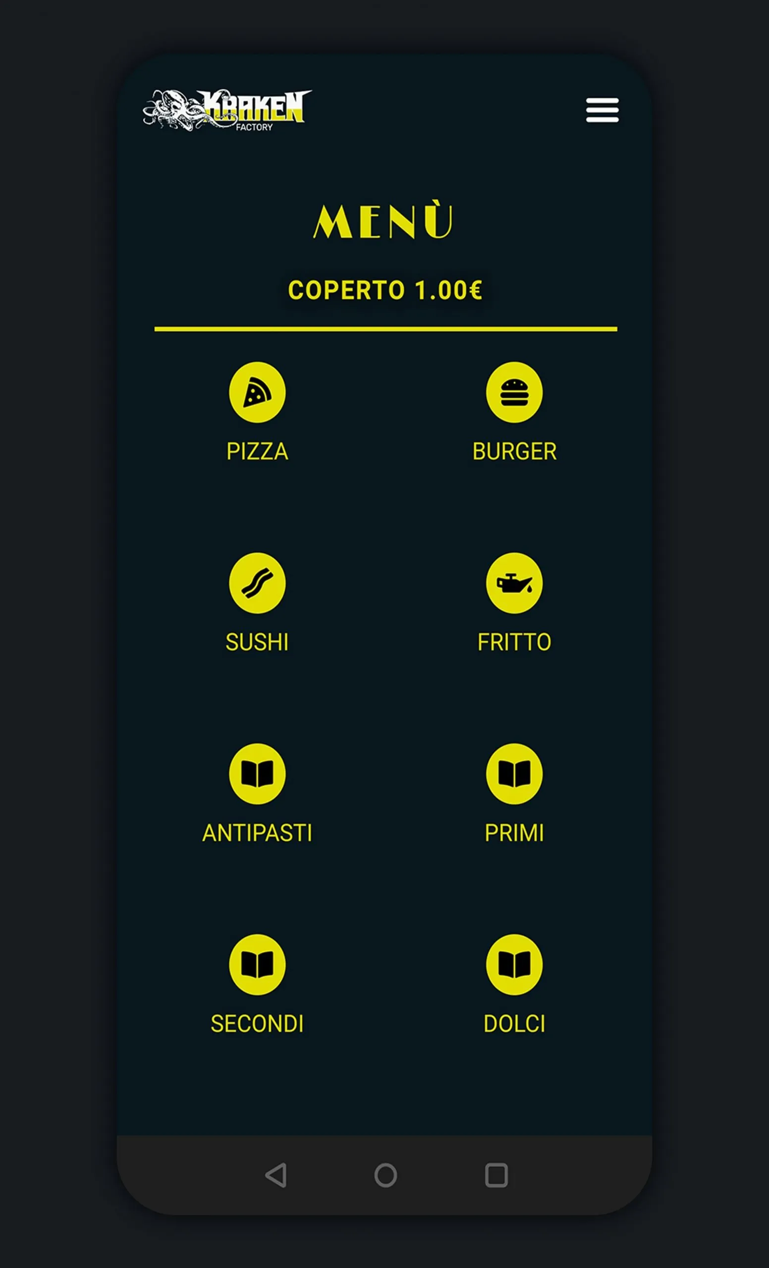 Menù Digitale